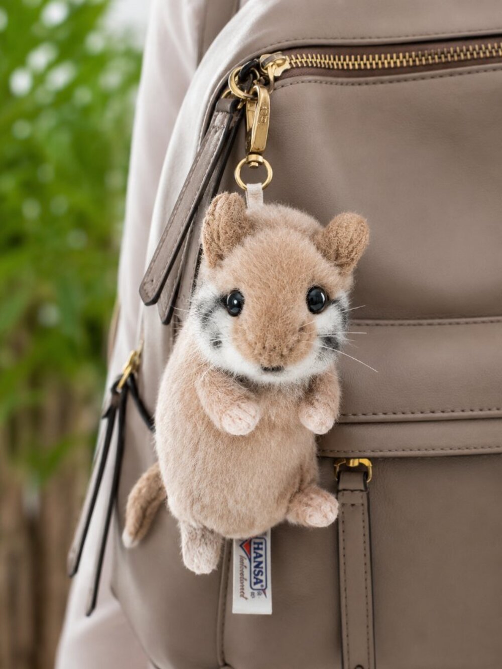 Hansa Realistic Plush Mouse – Lifelike Stuffed Animal Soft Comfort Companion